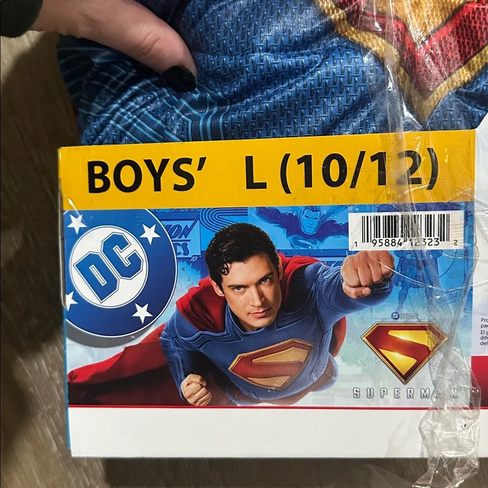 DC Superman Boys' Costume - Blue, Red, and Yellow